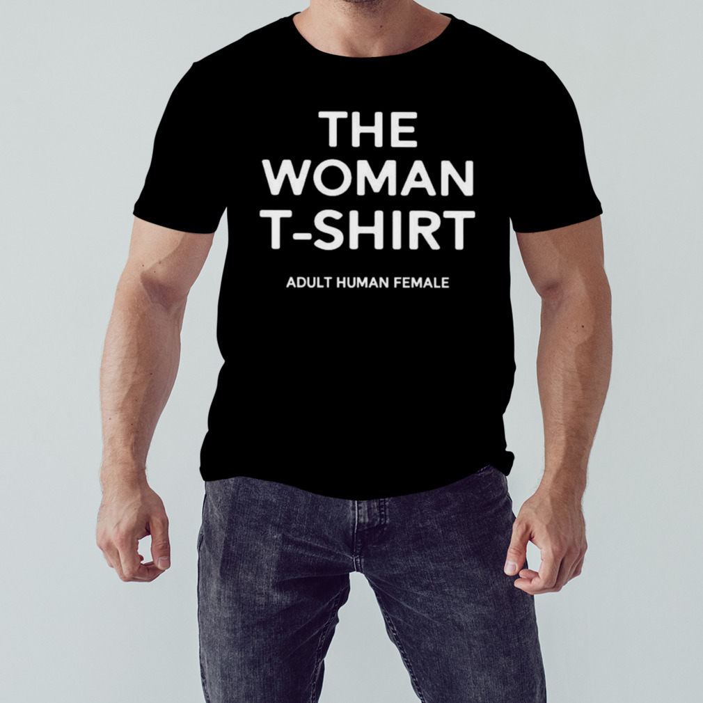 The woman t-shirt adult human female shirt