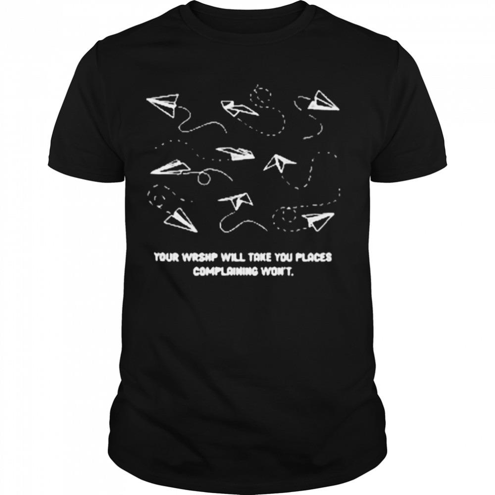 Airplanes Indigo Art Of Homage Will Take You Places Pullover Shirt
