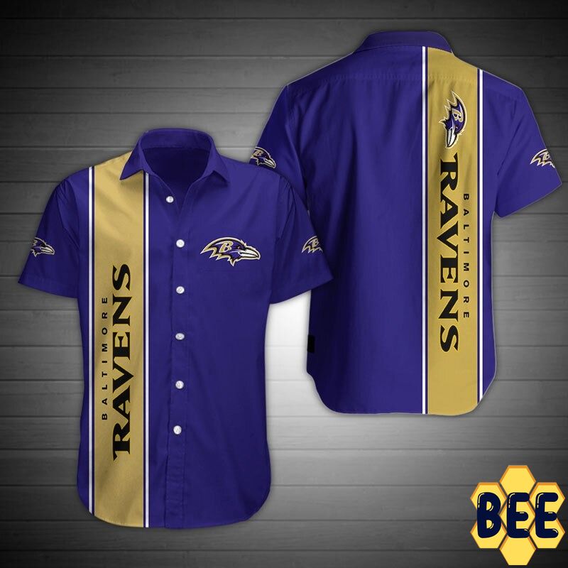 Baltimore Ravens Nfl Summer Trending Hawaiian Shirt-1