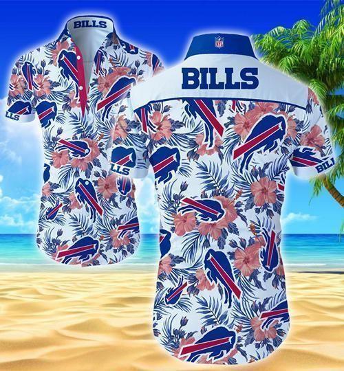 Beach Buffalo Bills Nfl Hawaiian Shirt For Fans-1