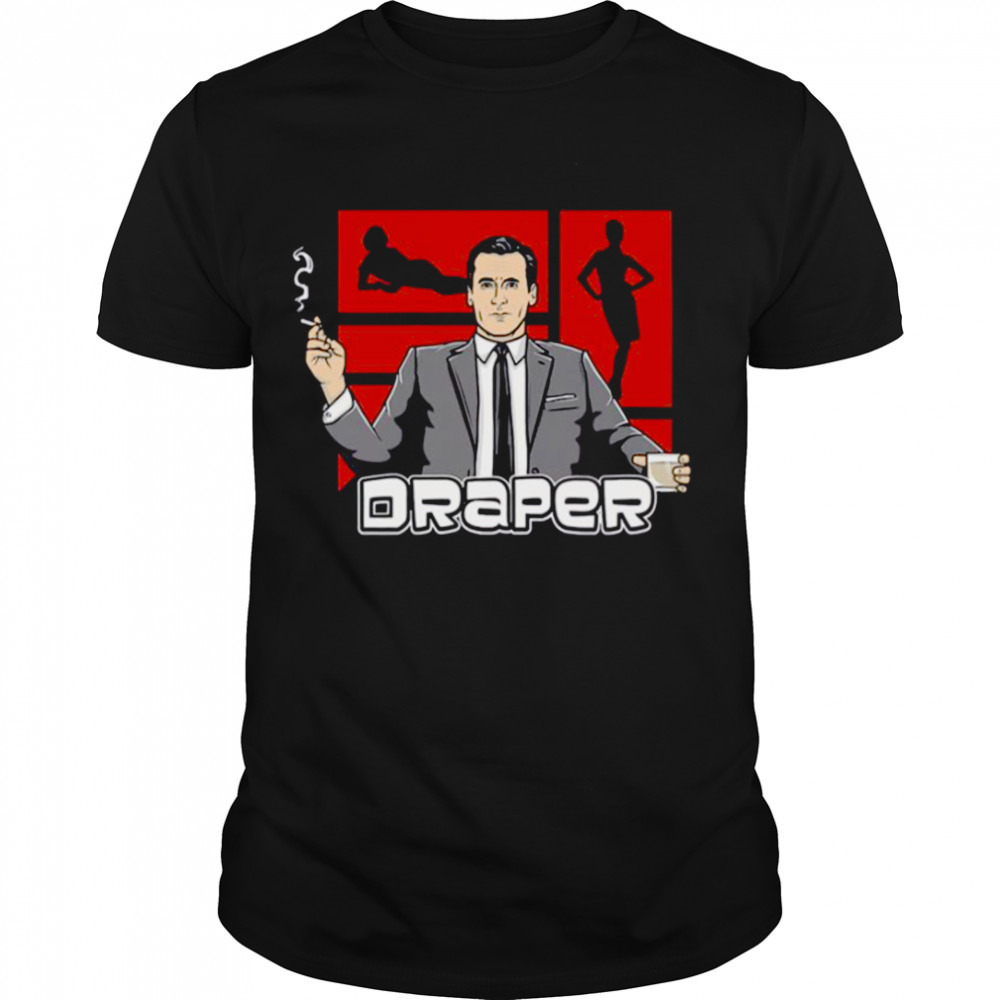Draper Scene Mad Men Tv Show shirt