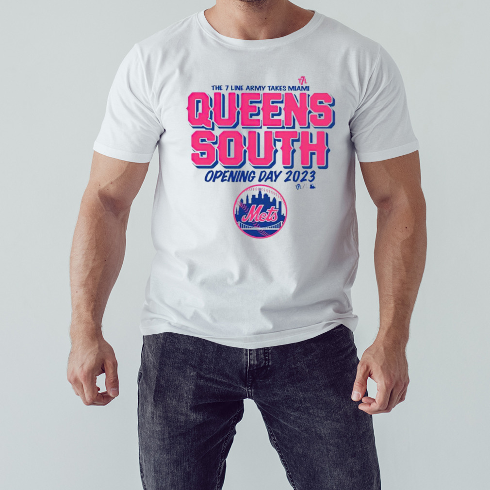 New York Mets the 7 line army takes Miami queens south opening day 2023 shirt