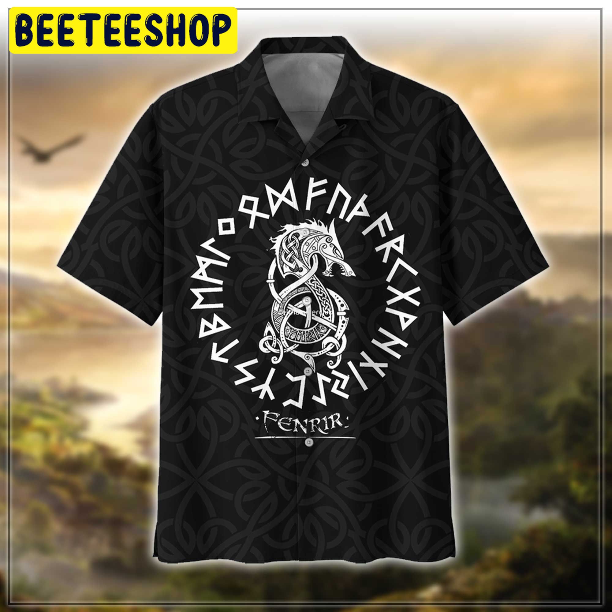 3d Viking Trending Hawaiian Shirt-1
