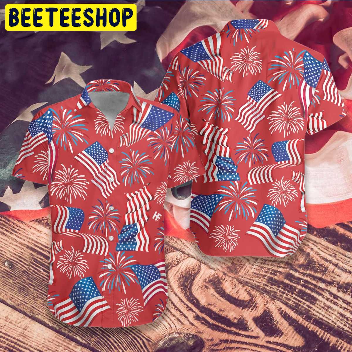 4th Of July Patriotic Trending Hawaiian Shirt-1