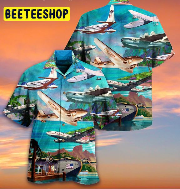 Airplane Fly Trending Hawaiian Shirt-1