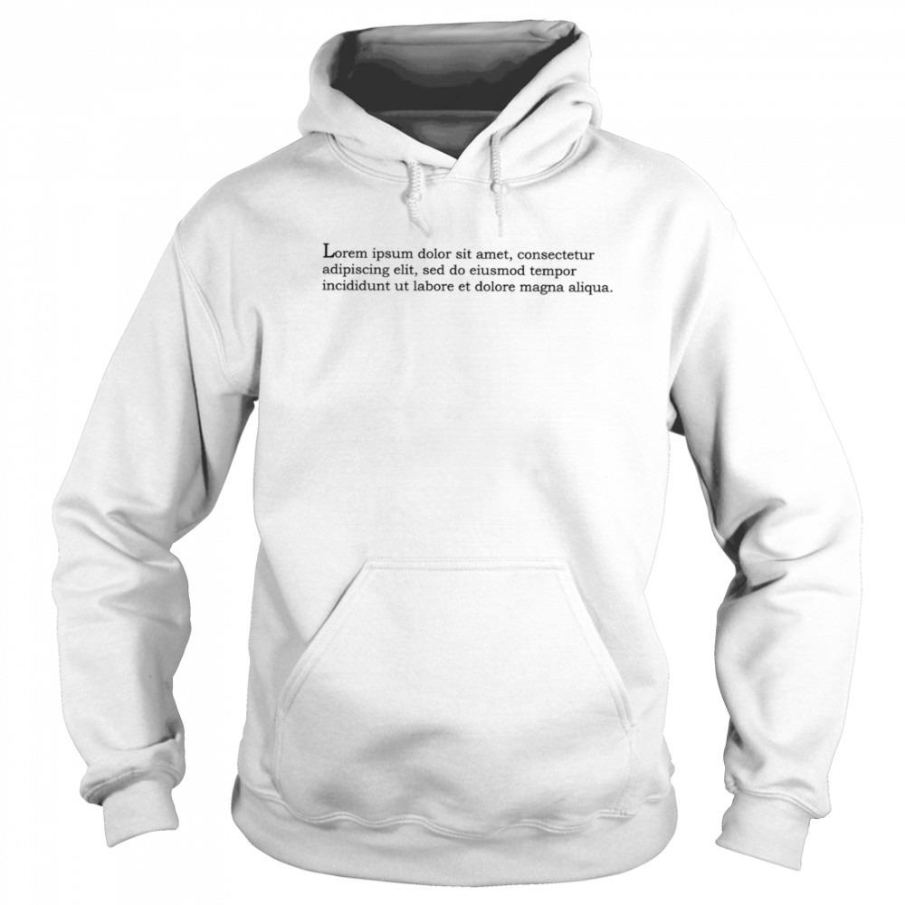 Hoodie shirt