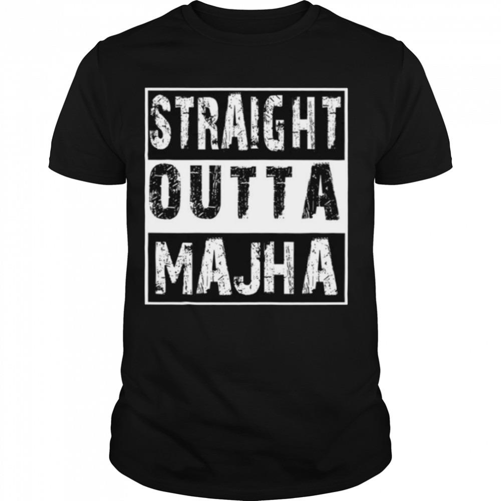 Straight Outta Majha Sher Punjabi shirt