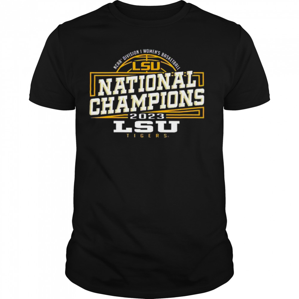 2023 Division I Women’s National Champions Multilevel LSU Tigers shirt