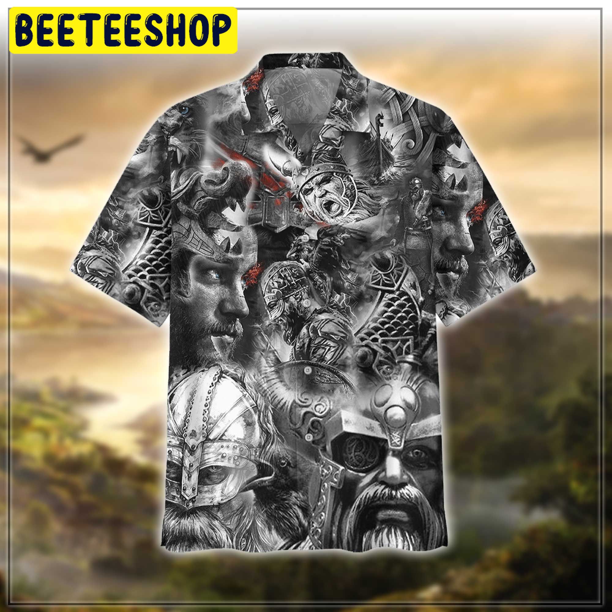 Art Viking Trending Hawaiian Shirt-1