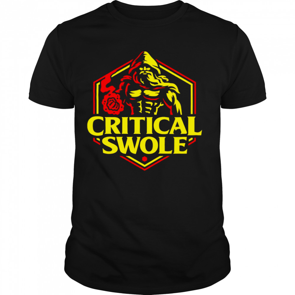 Critical Swole logo shirt