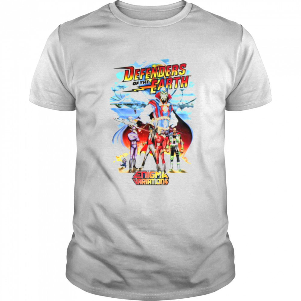 Defenders Of The Earth Colored Design shirt