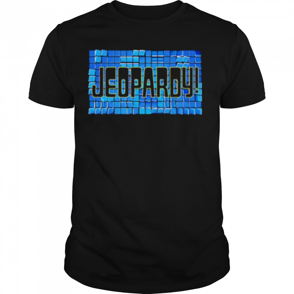 Jeopardy Tile logo shirt