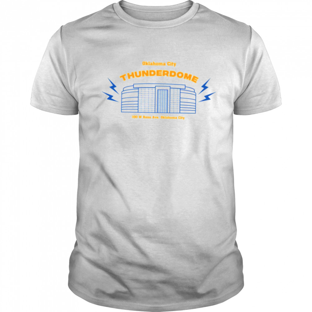 Oklahoma City Thunderdome Basketball shirt
