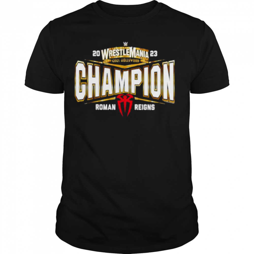 Roman Reigns WrestleMania 39 Champion shirt
