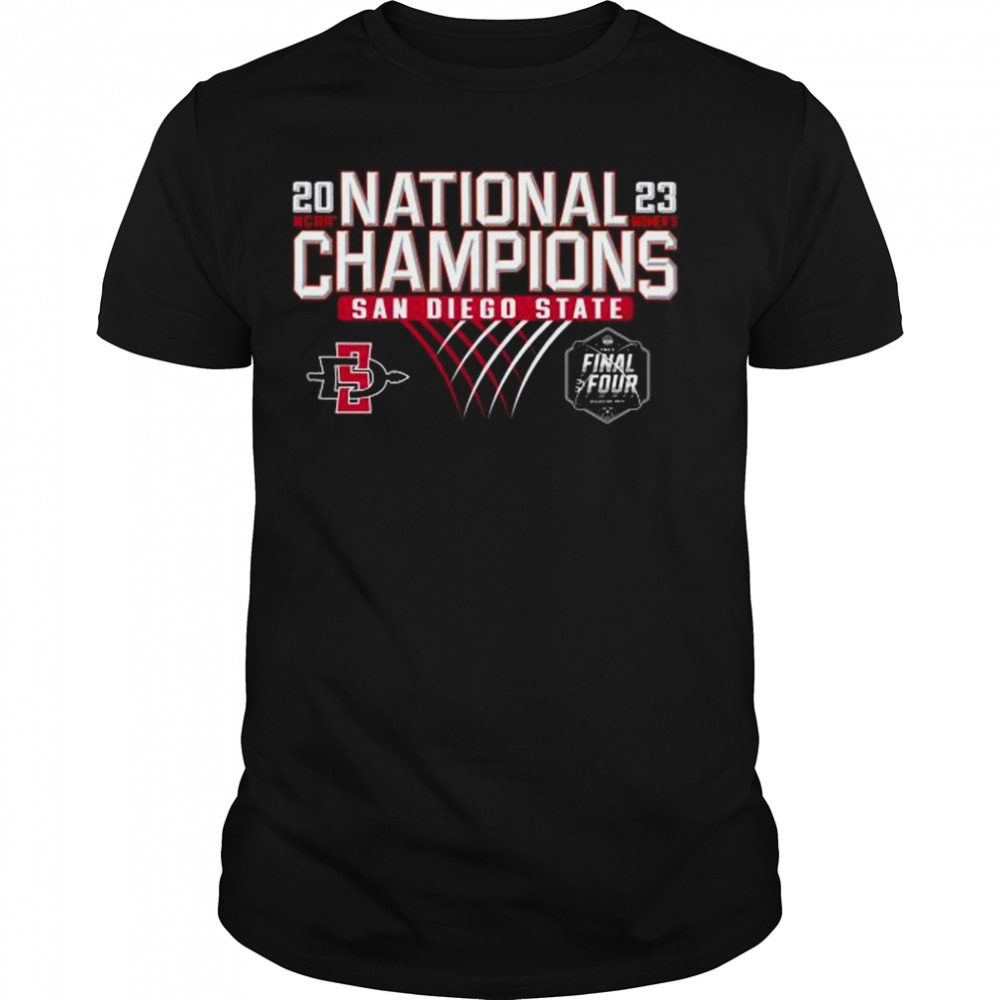 San Diego State Aztecs 2023 Ncaa Men’s Basketball National Champions Bracket Shirt