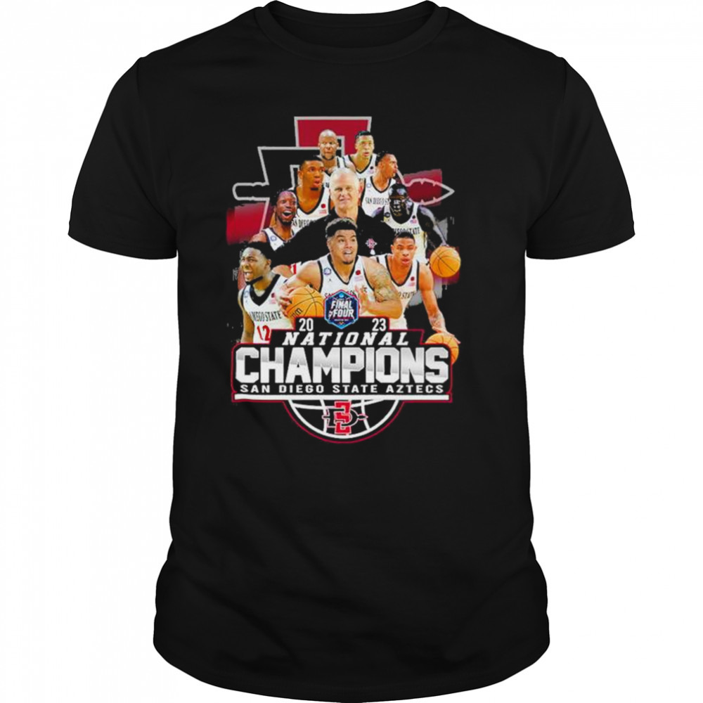 San Diego State Aztecs Team 2023 Division I Basketball National Champions shirt
