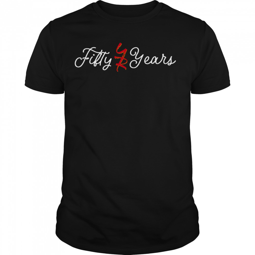 The Young And The Restless Fifty Y & R Years shirt