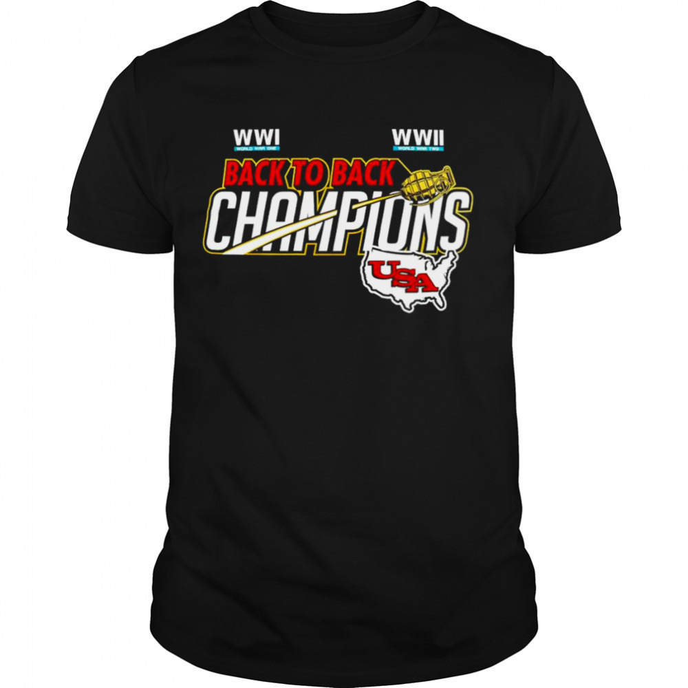 USA back to back Champions shirt
