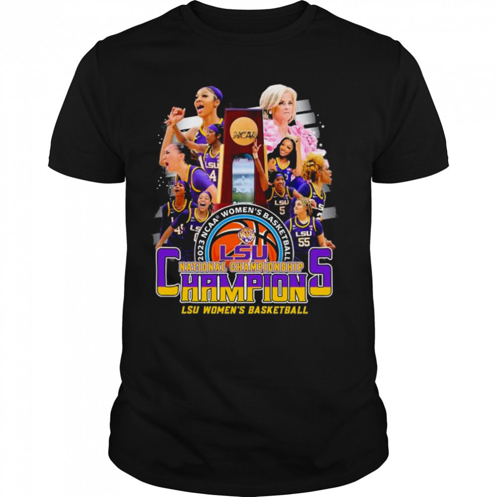 2023 Ncaa Women’s Basketball National Championship Champions Lsu Women’s Shirt