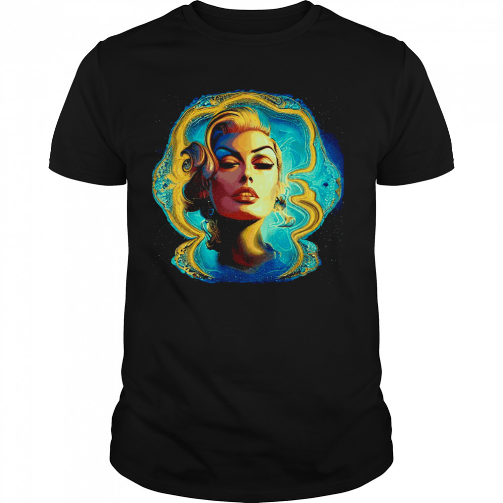 Anita Ekberg Colored Aesthetic shirt