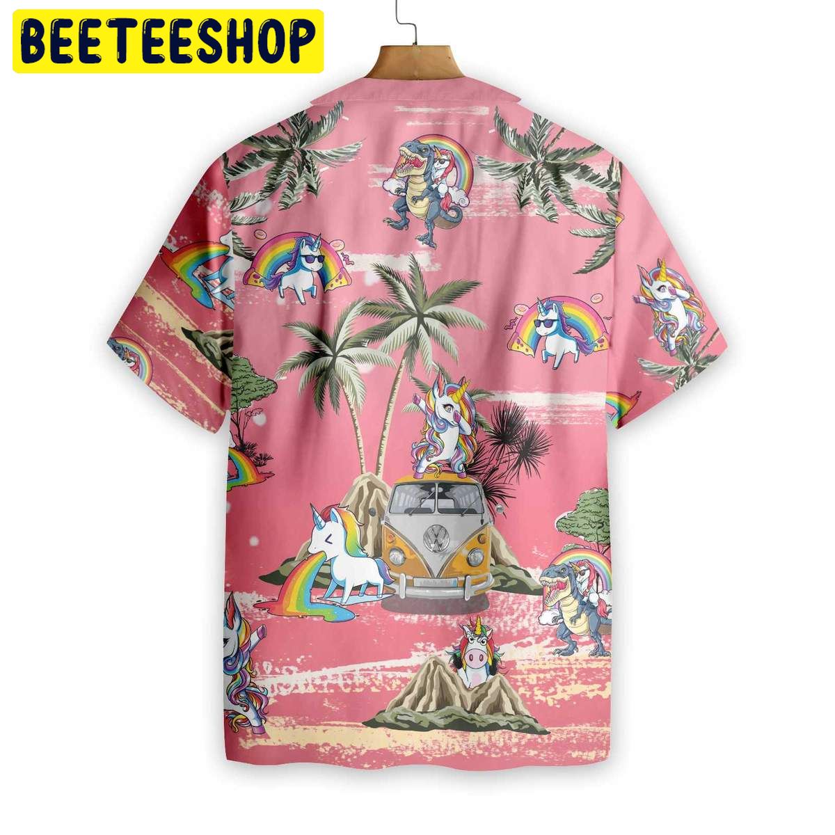 Baby Unicorn Summer Time Trending Hawaiian Shirt-1