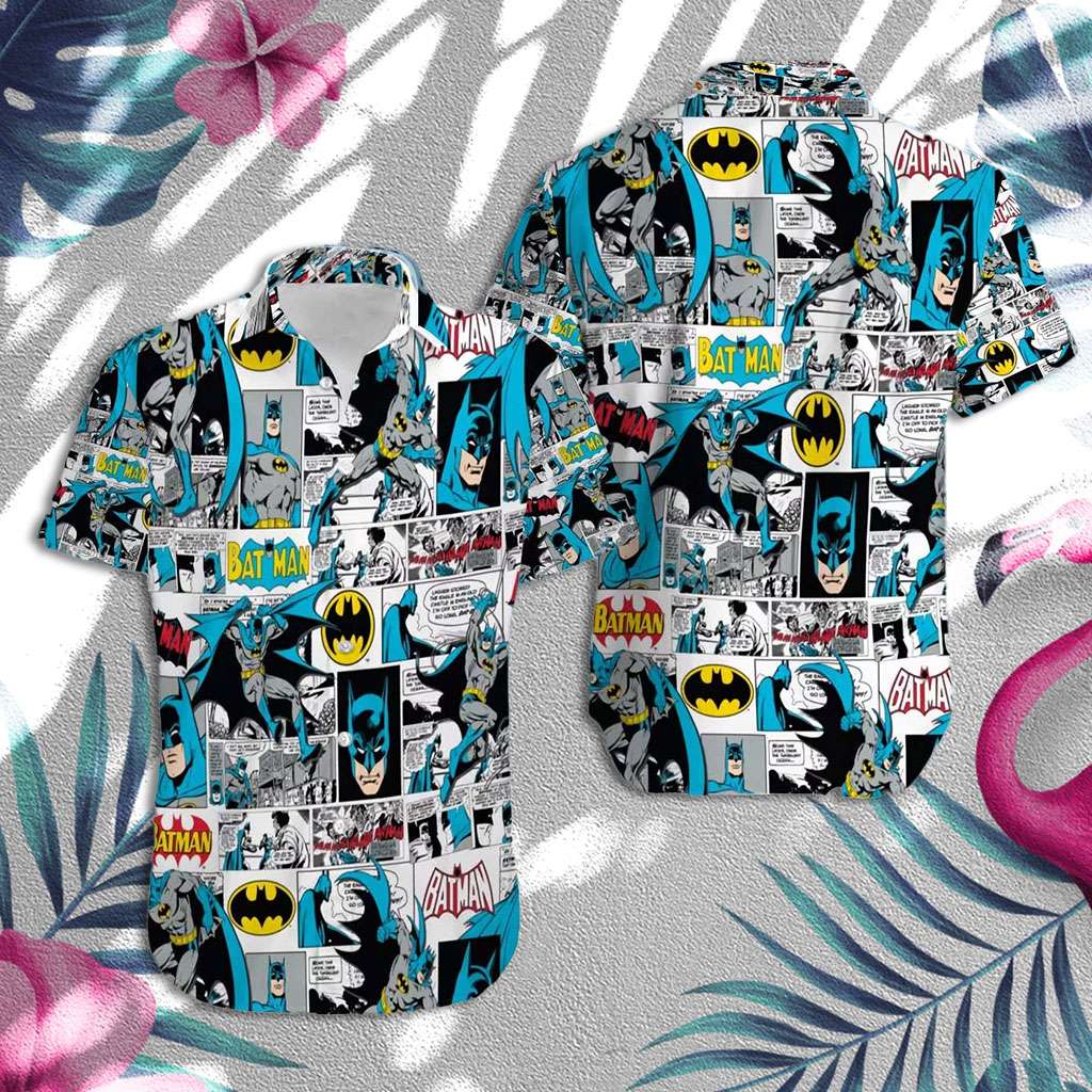 Batman Hawaiian Shirt Batman Dc Comic Hawaiian Shirt