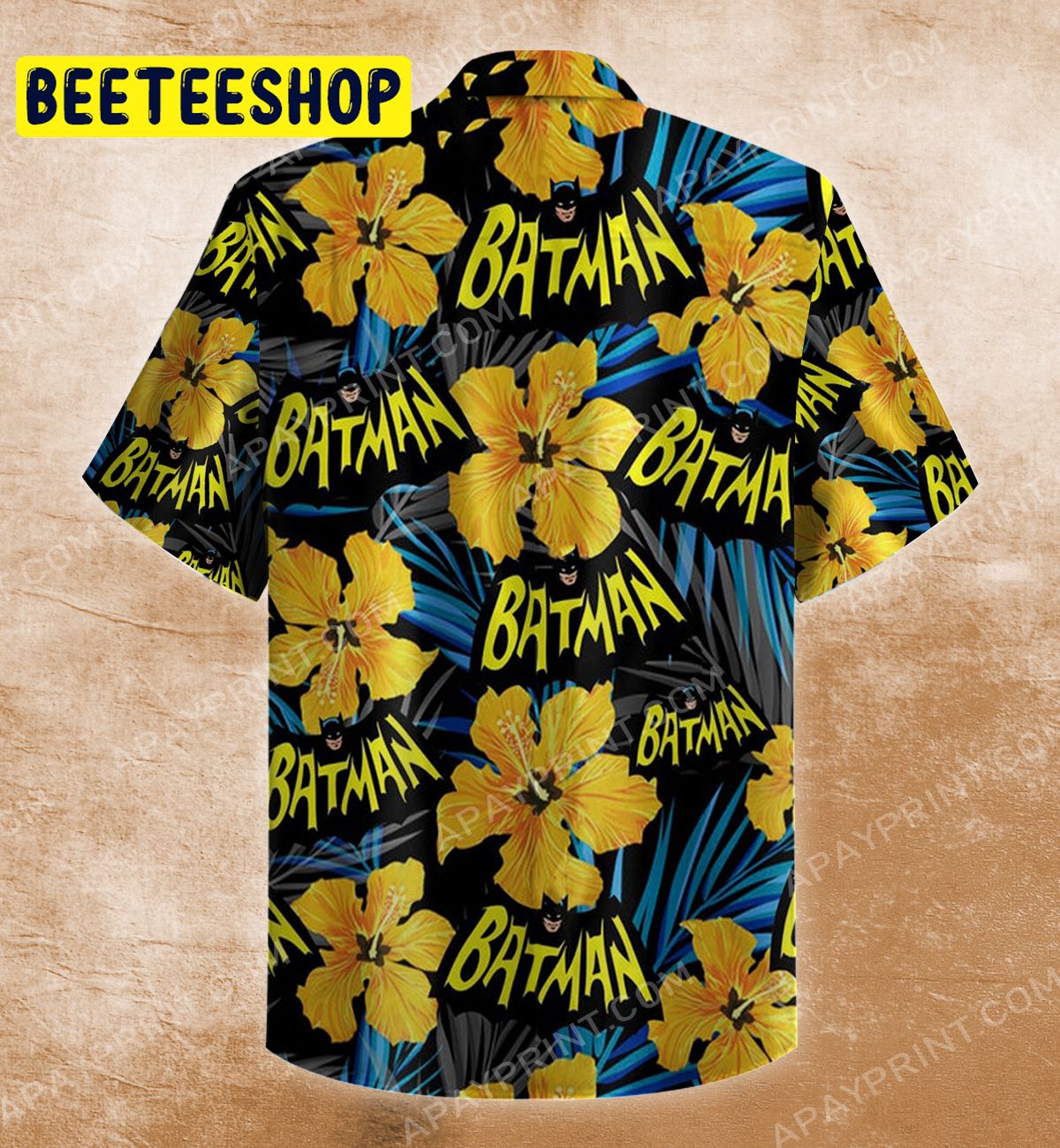Batman Hibiscus Trending Hawaiian Shirt-1