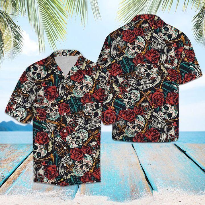 Beach Shirt Get Now Skull – Hawaiian Shirts