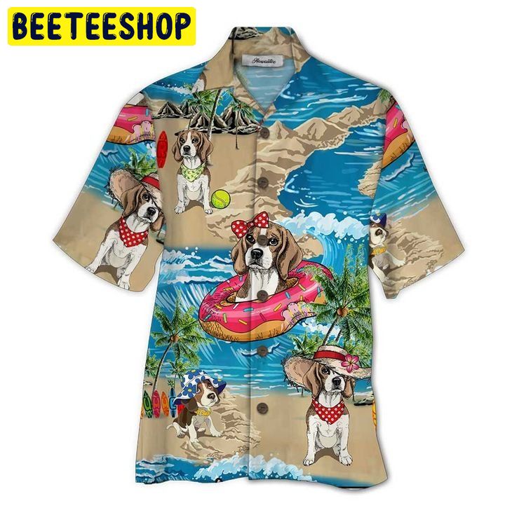 Beagle Trending Hawaiian Shirt-1