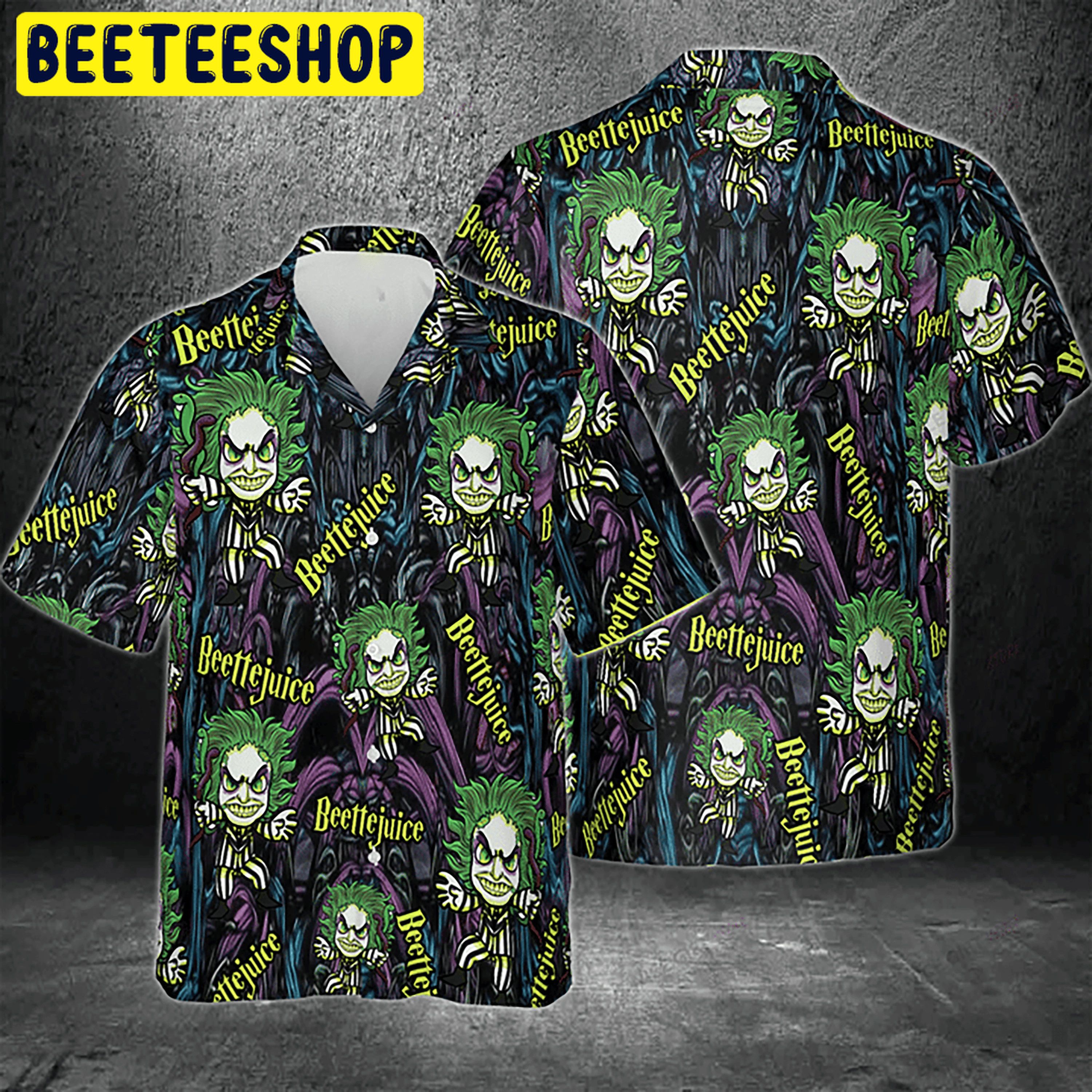 Beetlejuice Horror Killer Movie Trending Hawaiian Shirt-1