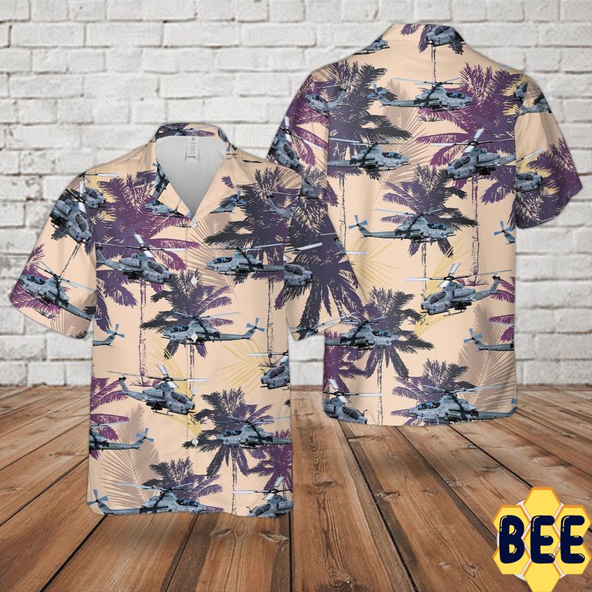 Bell Ah-1z Viper Trending Hawaiian Shirt-1