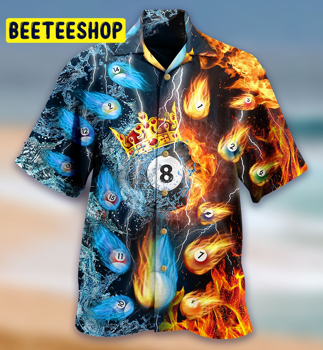 Billiard Firer Trending Hawaiian Shirt-1