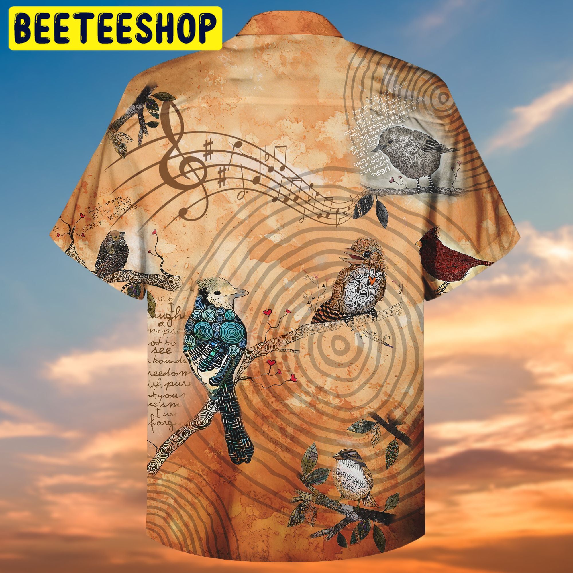 Bird Aloha 3d All Over Printed Trending Hawaiian Shirt-1