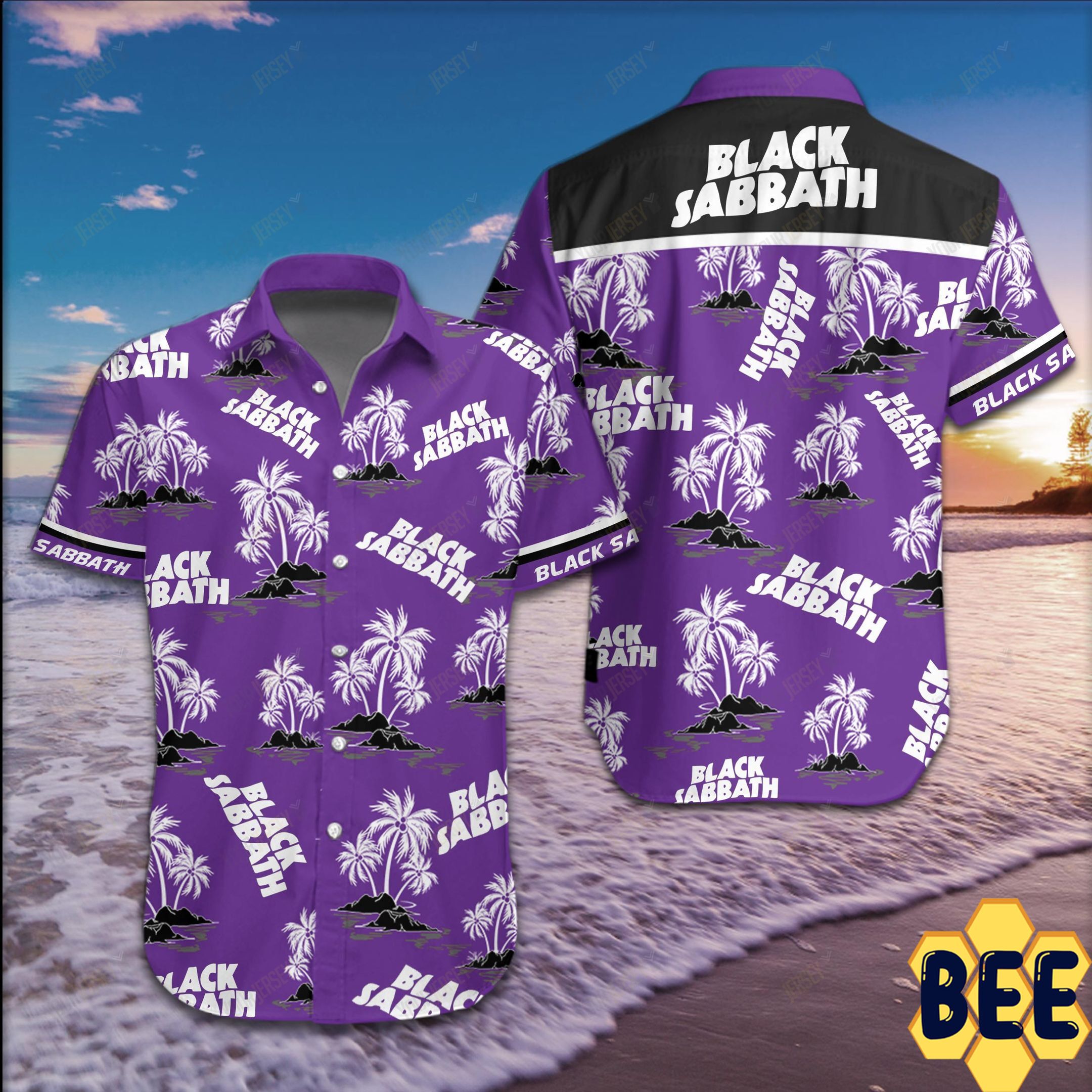 Black Sabbath Trending Hawaiian Shirt-1