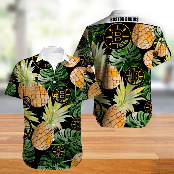 Boston Bruins Hawaiian Shirt