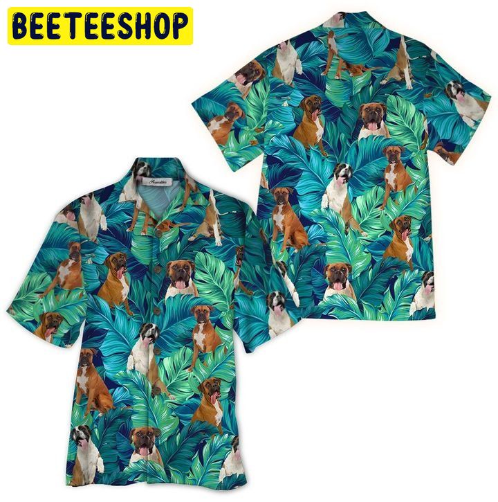 Boxer 3d All Over Printed Trending Hawaiian Shirt-1