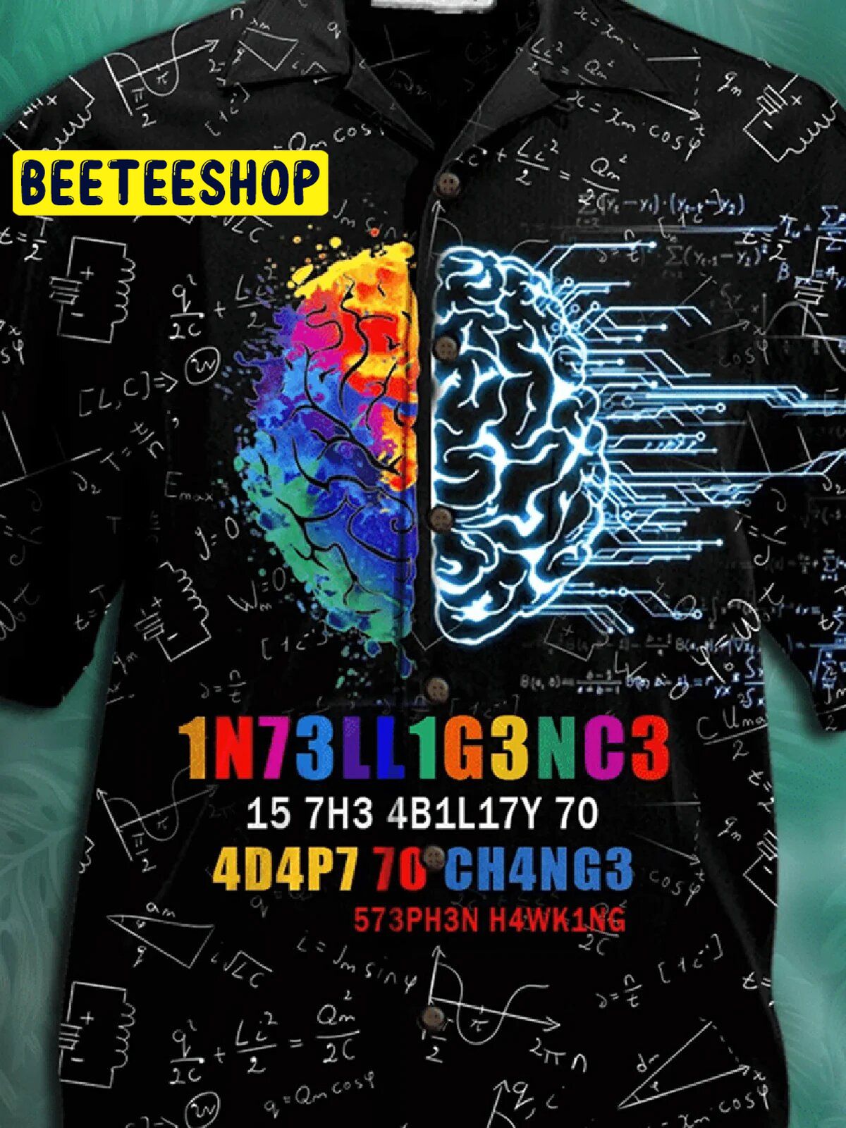 Brain Trending Hawaiian Shirt-1