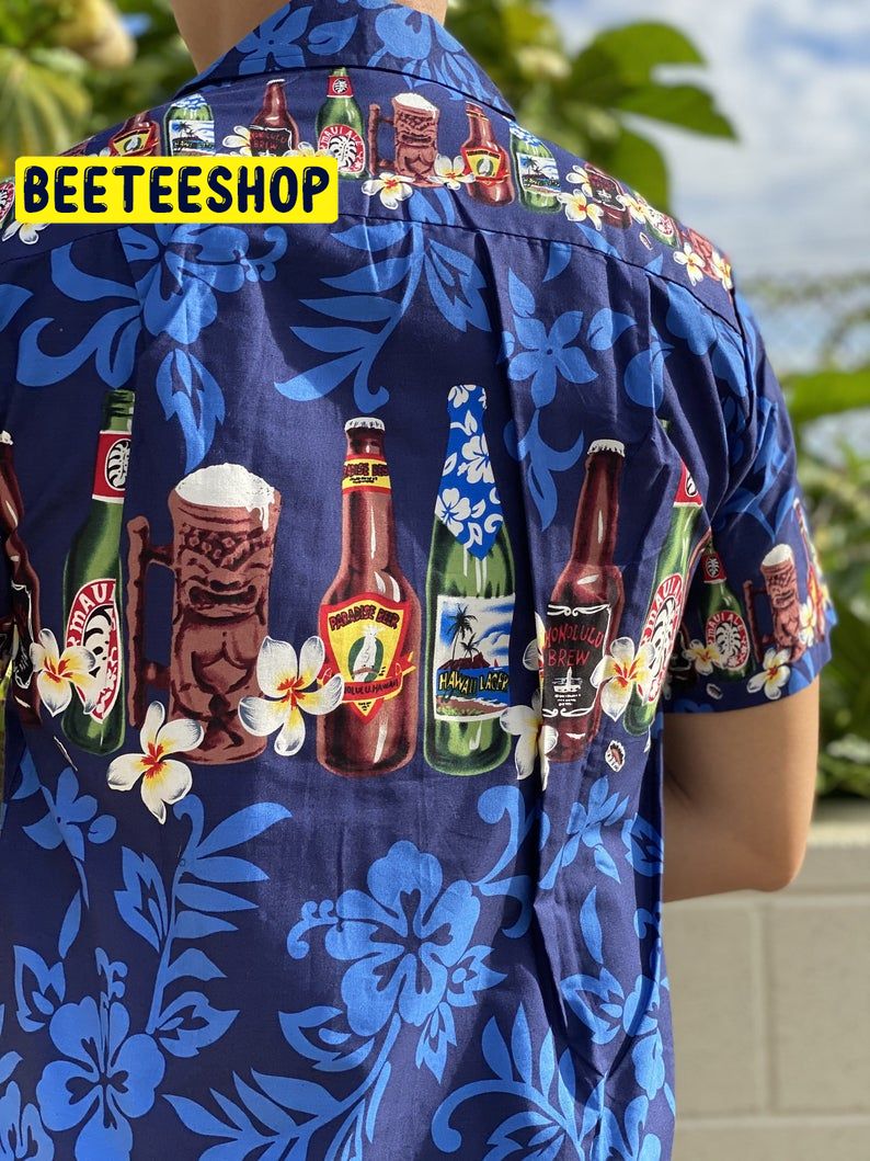 Brewed Beer Aloha Trending Hawaiian Shirt-1