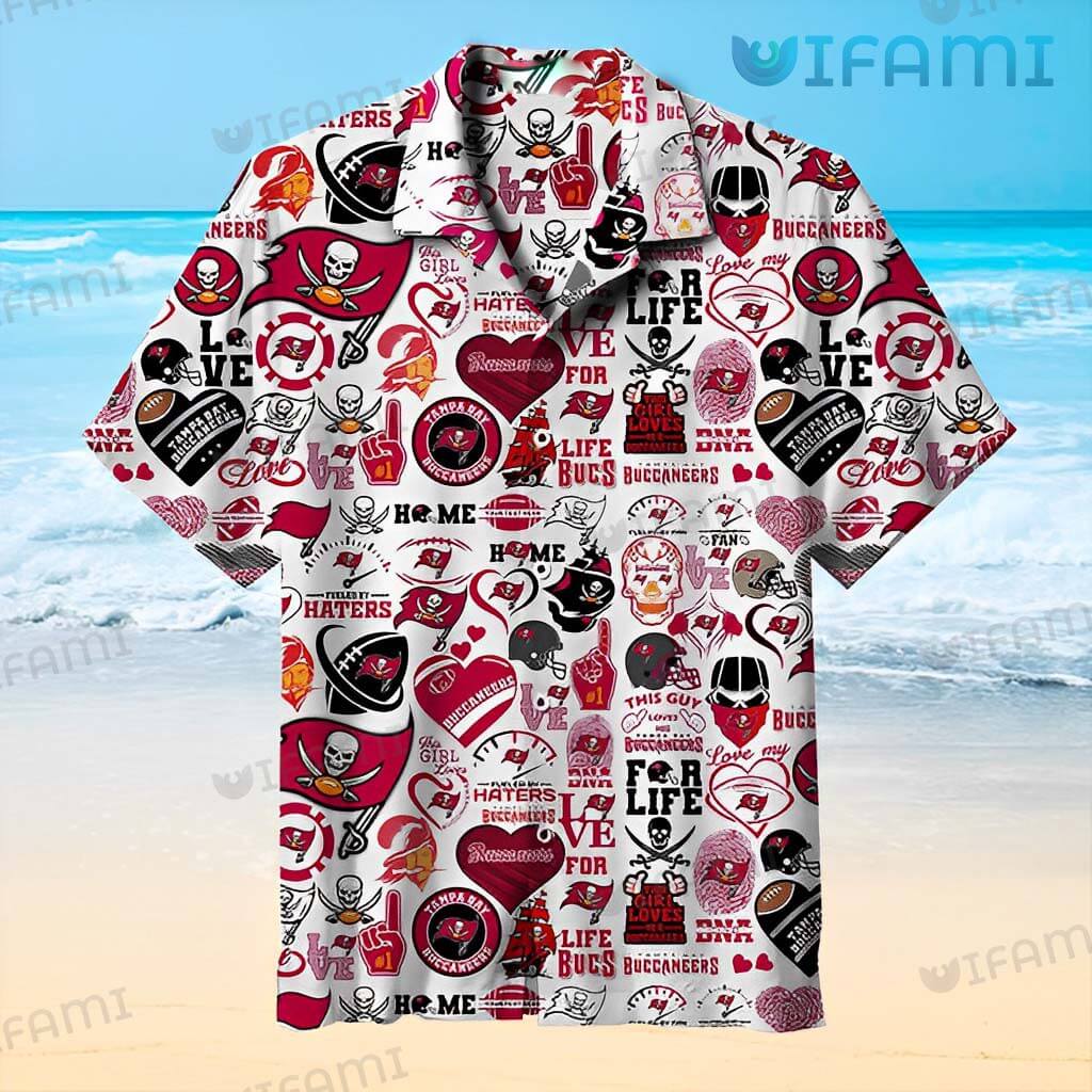 Buccaneers Hawaiian Shirt Logo History Tampa Bay Buccaneers Gift