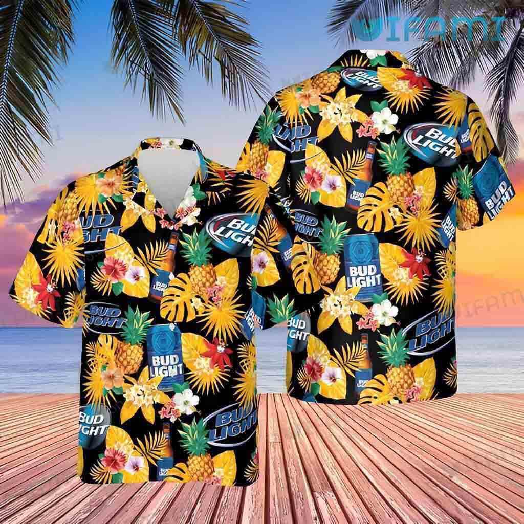 Bud Light Hawaiian Shirt Pineapple Beer Lovers Gift
