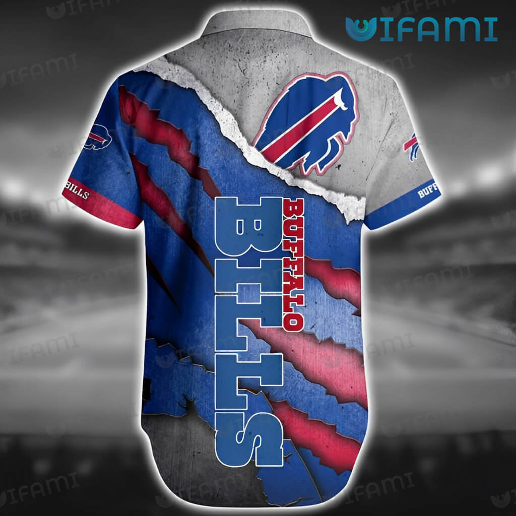 Buffalo Bills Hawaiian Shirt Fade Pattern Buffalo Bills Gift