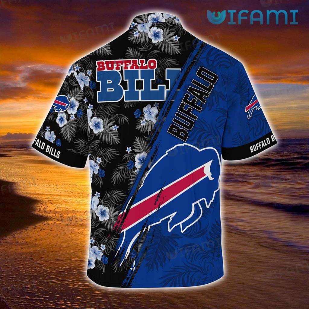 Buffalo Bills Hawaiian Shirt Mickey Floral Pattern Buffalo Bills Gift