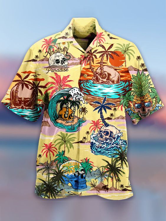 Buy Skull Hawaiian Shirt