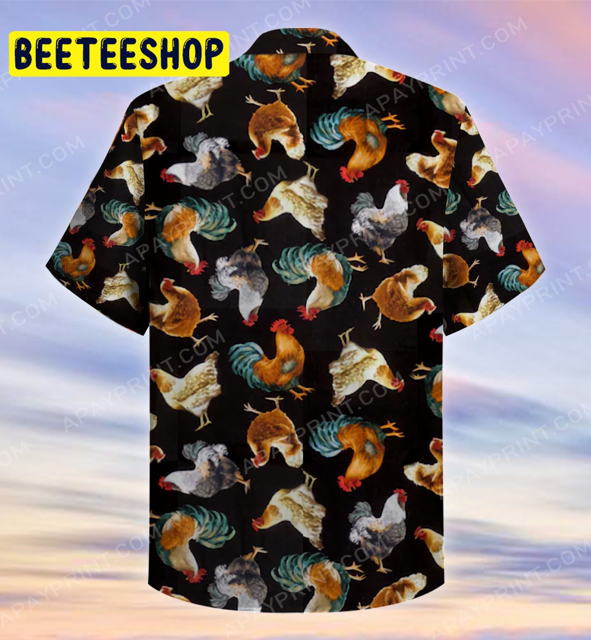 Chicken Trending Hawaiian Shirt-1