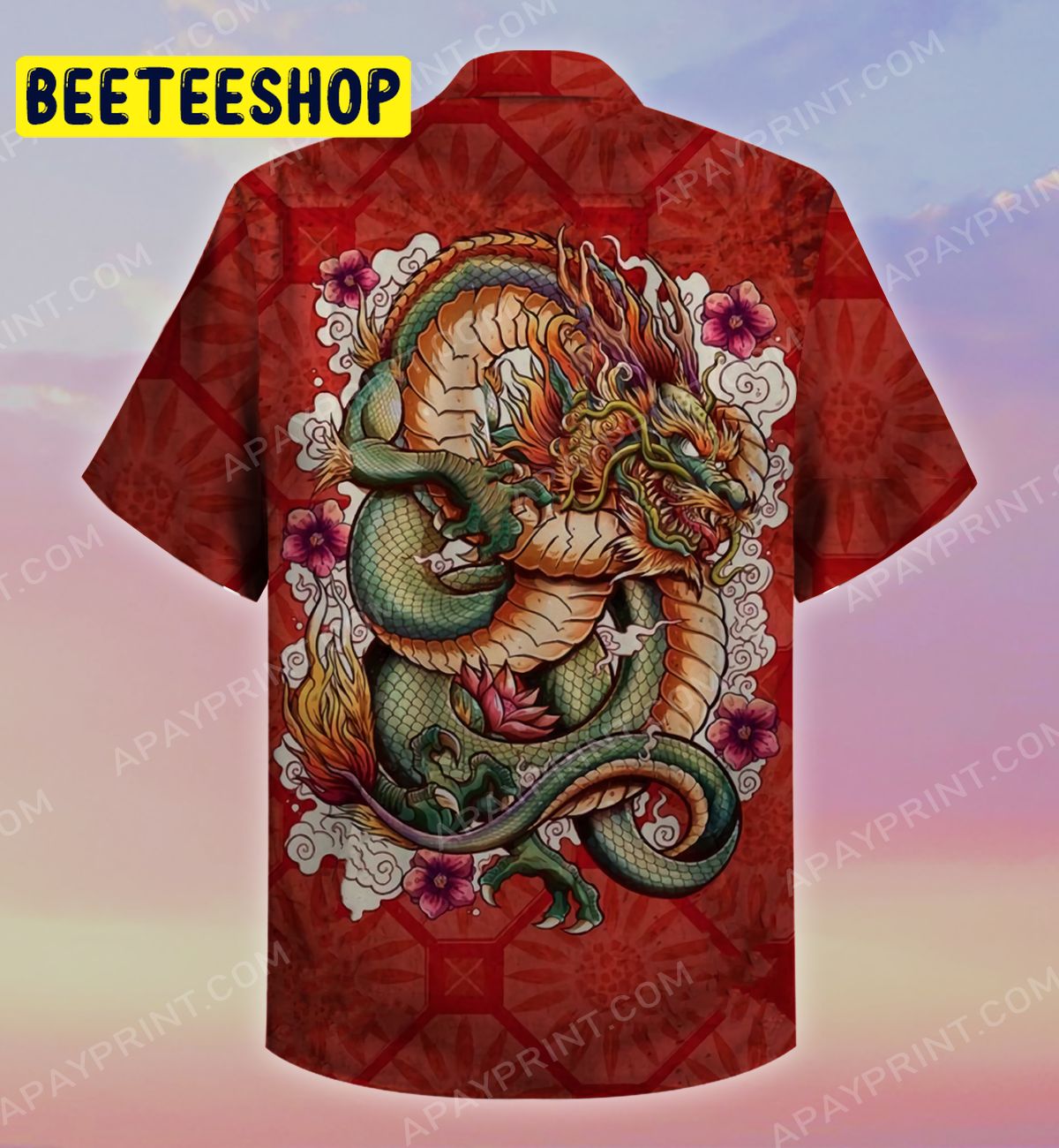 Chinese Dragon Trending Hawaiian Shirt-1