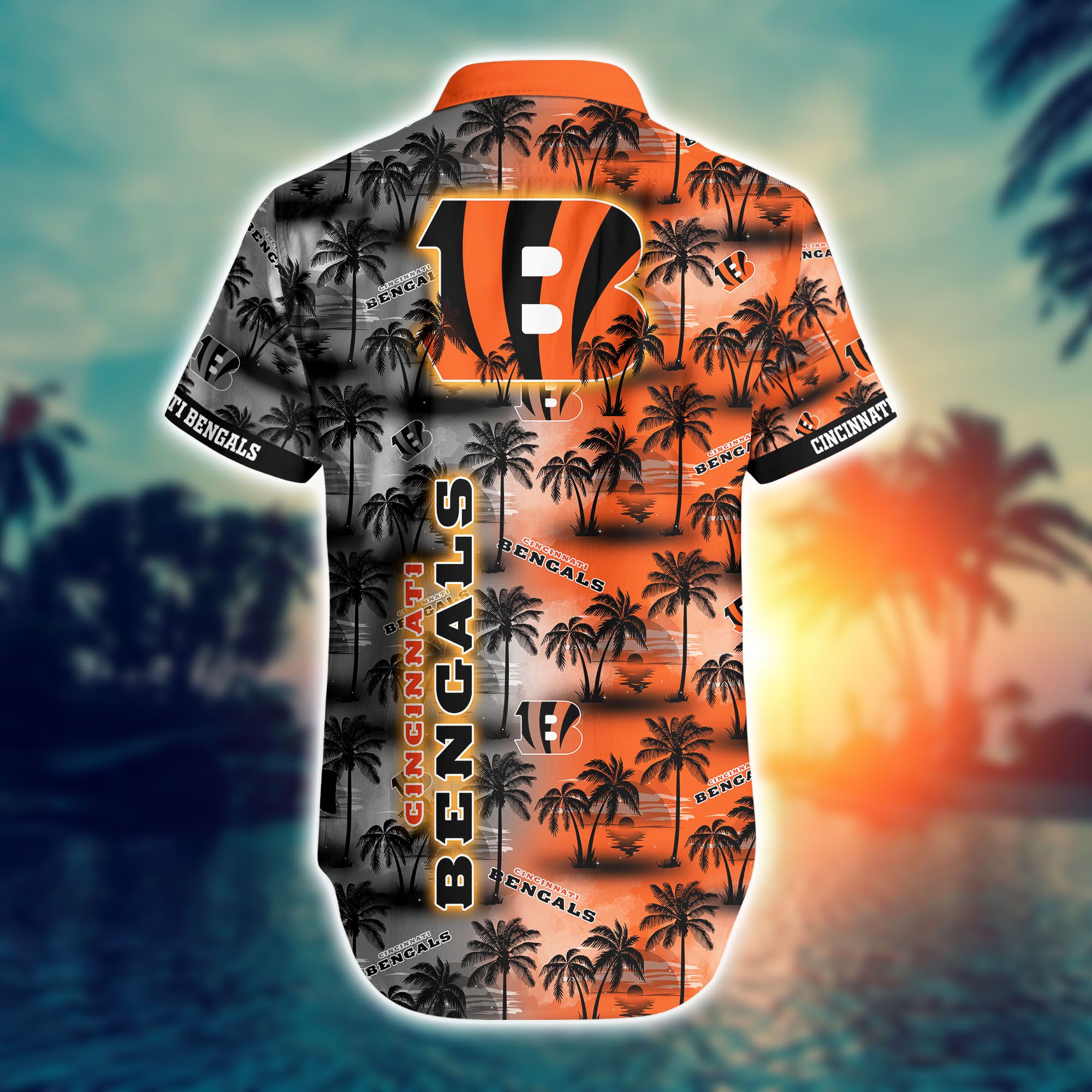 Cincinnati Bengals Nfl Hawaii Full 3d Shirts For Fans-1