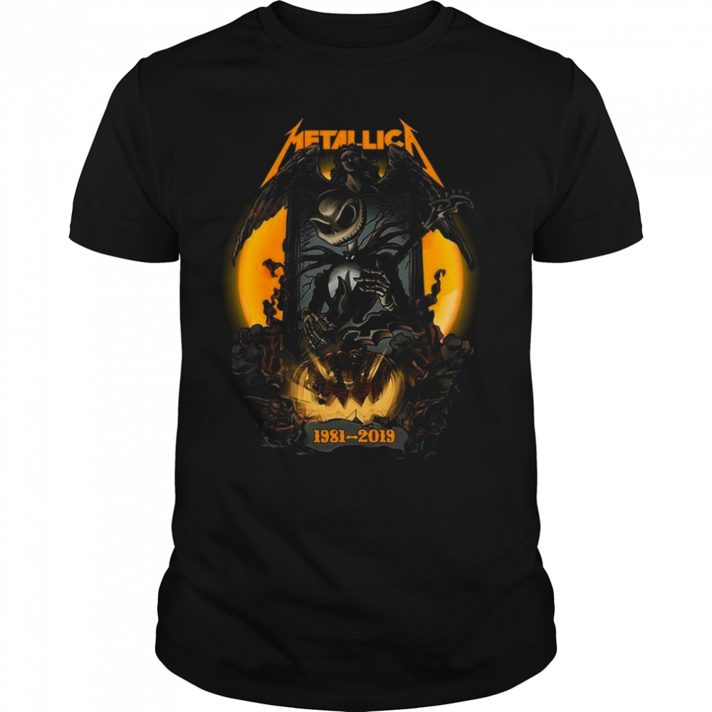 Metallica Jack Skellington Shirt