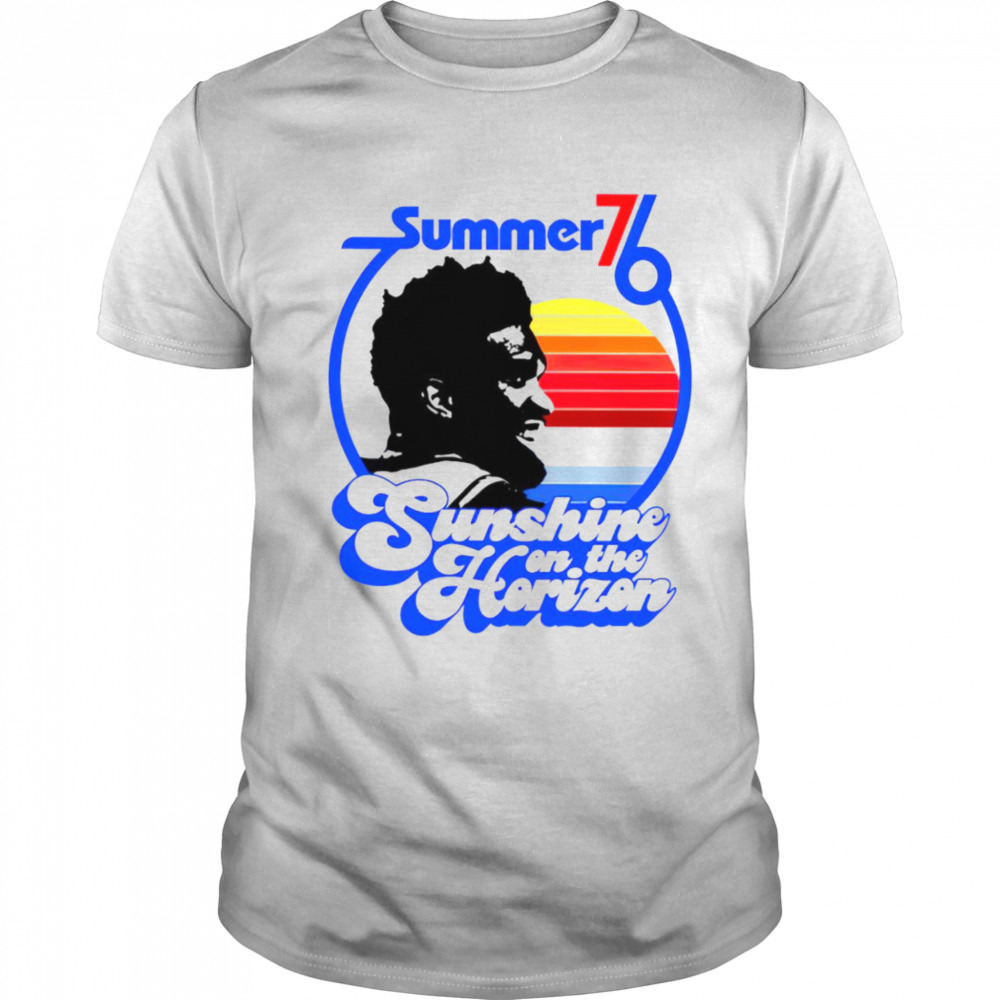 Philadelphia 76Ers summer 76 sunshine on the horizon shirt