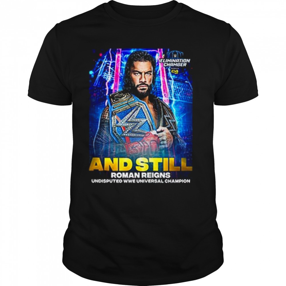Roman Reigns remains WWE Universal Champion at Elimination Chamber 2023 Vintage T-Shirt