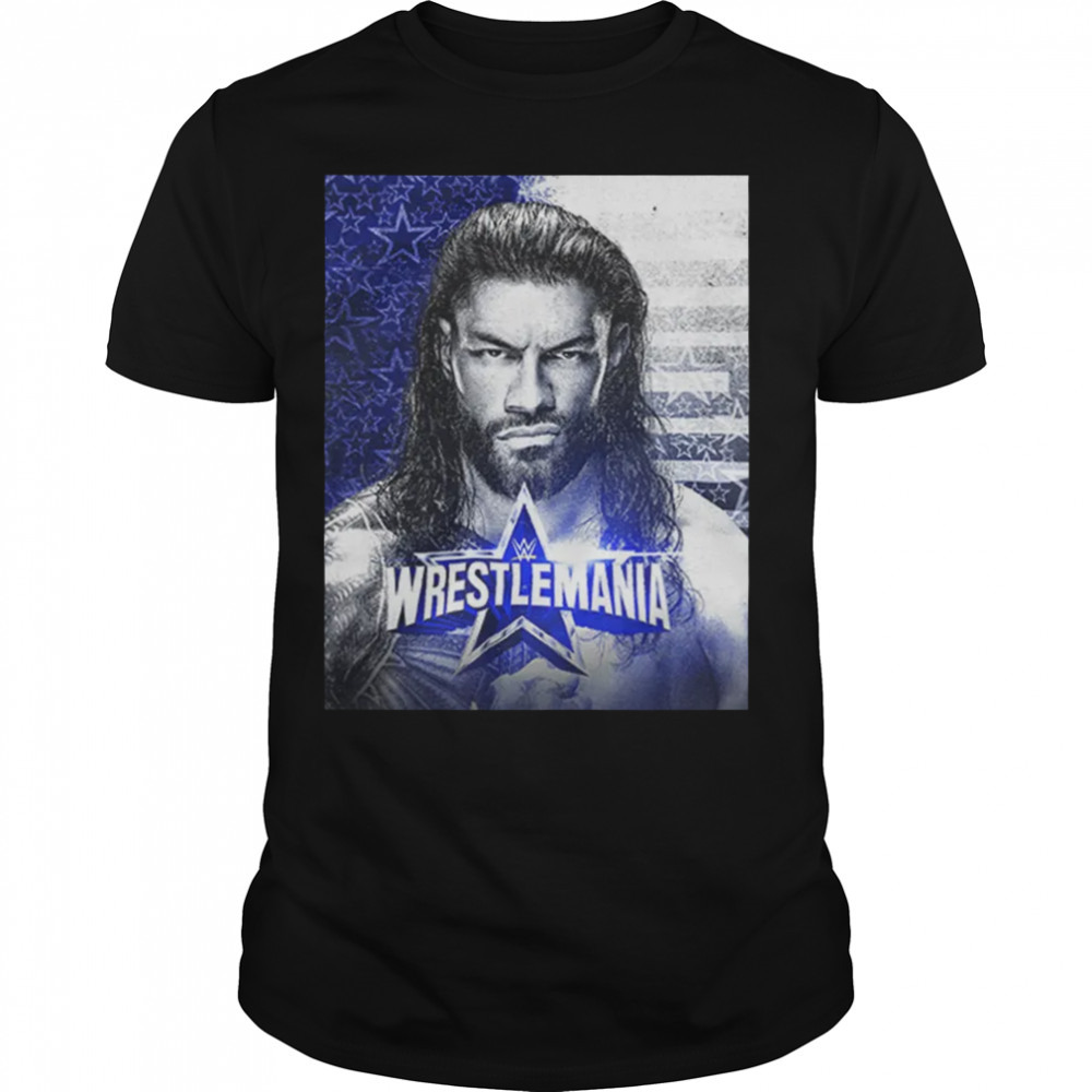 Roman reigns undisputed wwe universal champion vintage black shirt